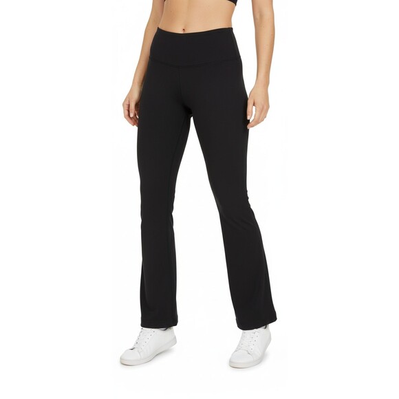 Bobbie Brooks Leggings Womens Size Medium Black Stretch Pullon Softshell - Picture 1 of 7